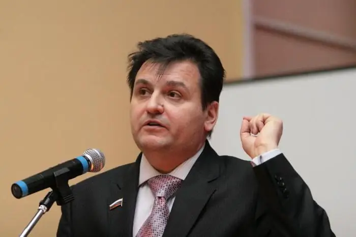 MP Oleg Mikheev biografie