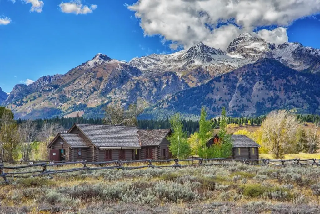 Bundesstaat Wyoming in den USA