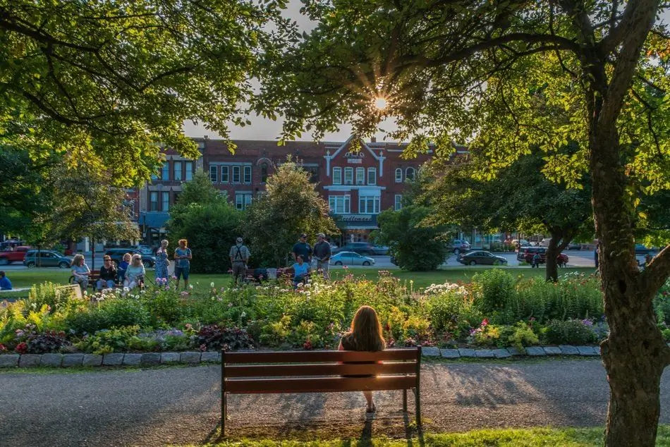 Bundesstaat Vermont in Amerika