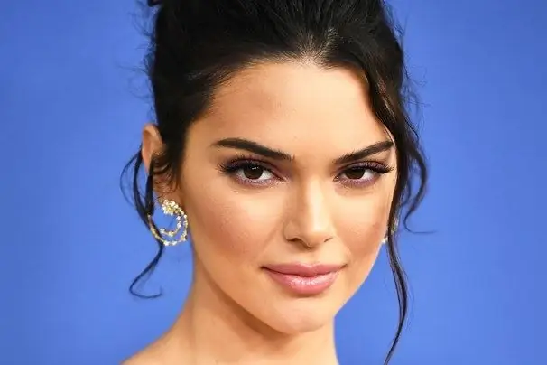 Kendall Jenner with makeup