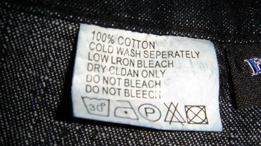 What to do if a cotton thing sat down after washing