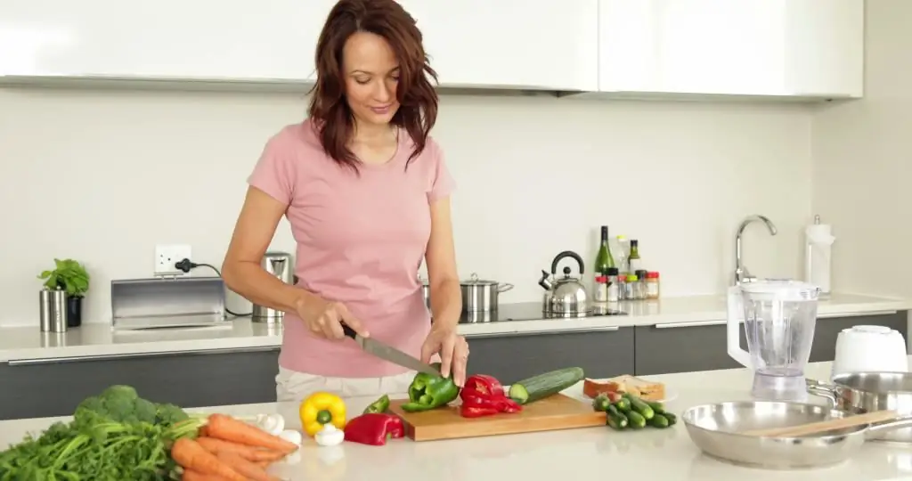 woman in the kitchen