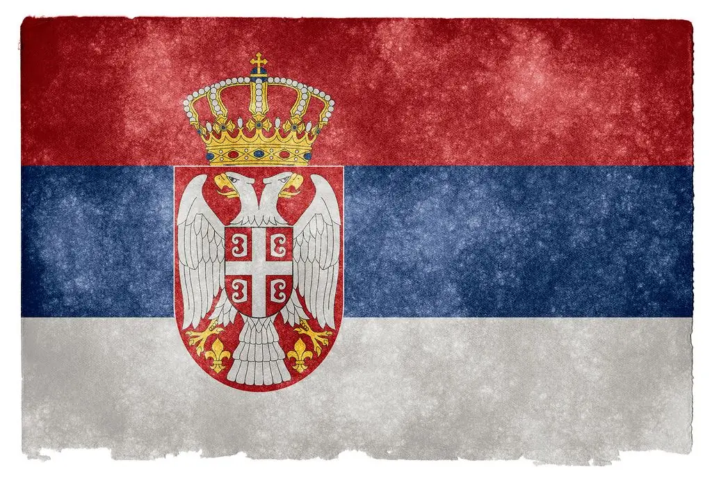 Bendera Serbia