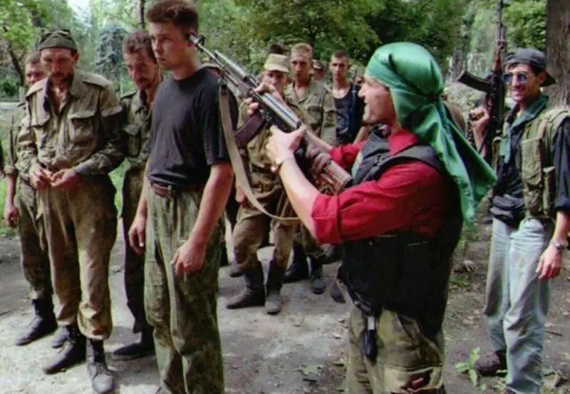 di penangkaran Chechnya