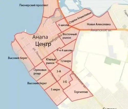 Anapa nejlepší oblast