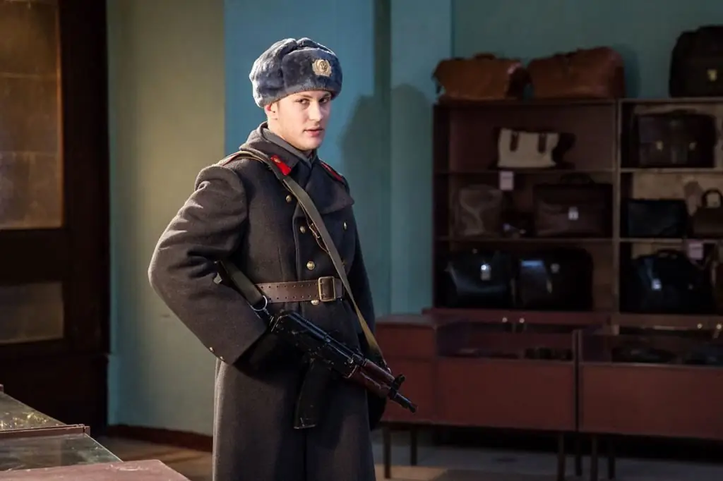 Pavel Chinarev in de film "Jackal"