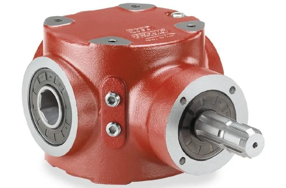 Bevel gear reducer