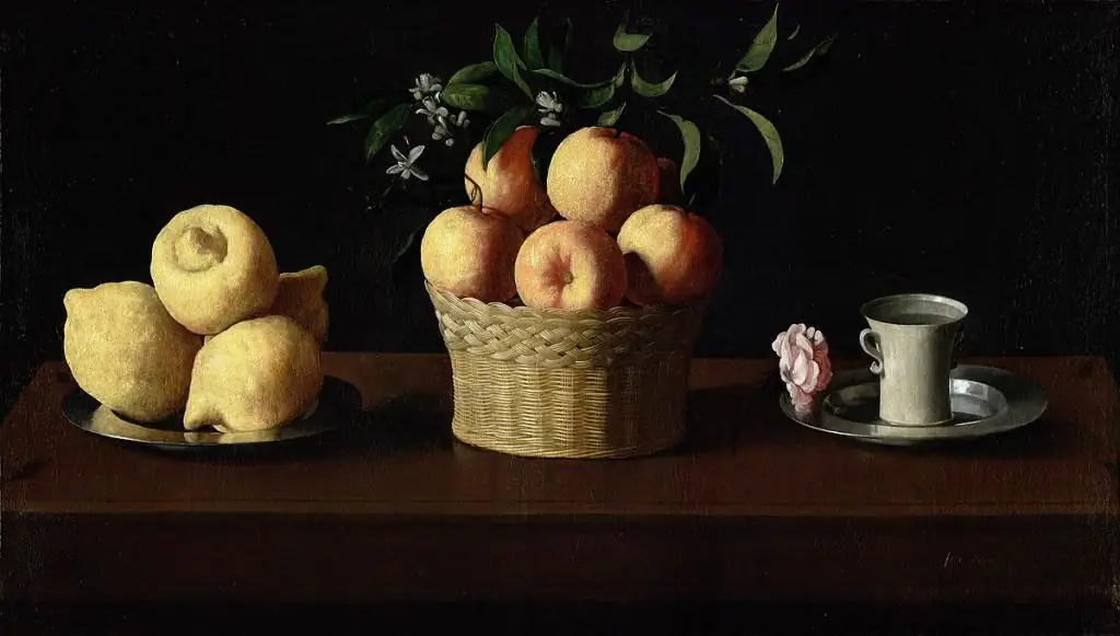 nature morte aux oranges