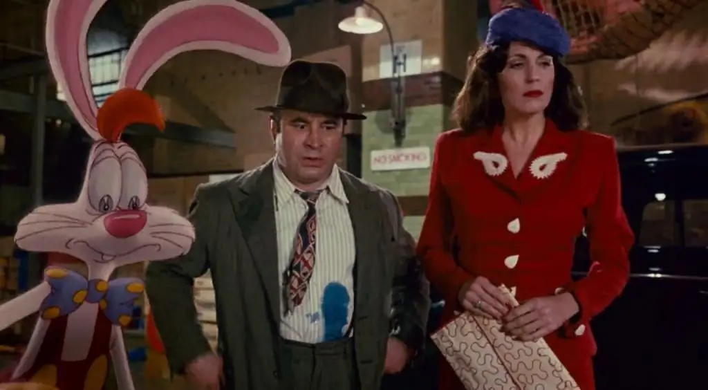 Optaget fra filmen "Who Framed Roger Rabbit"