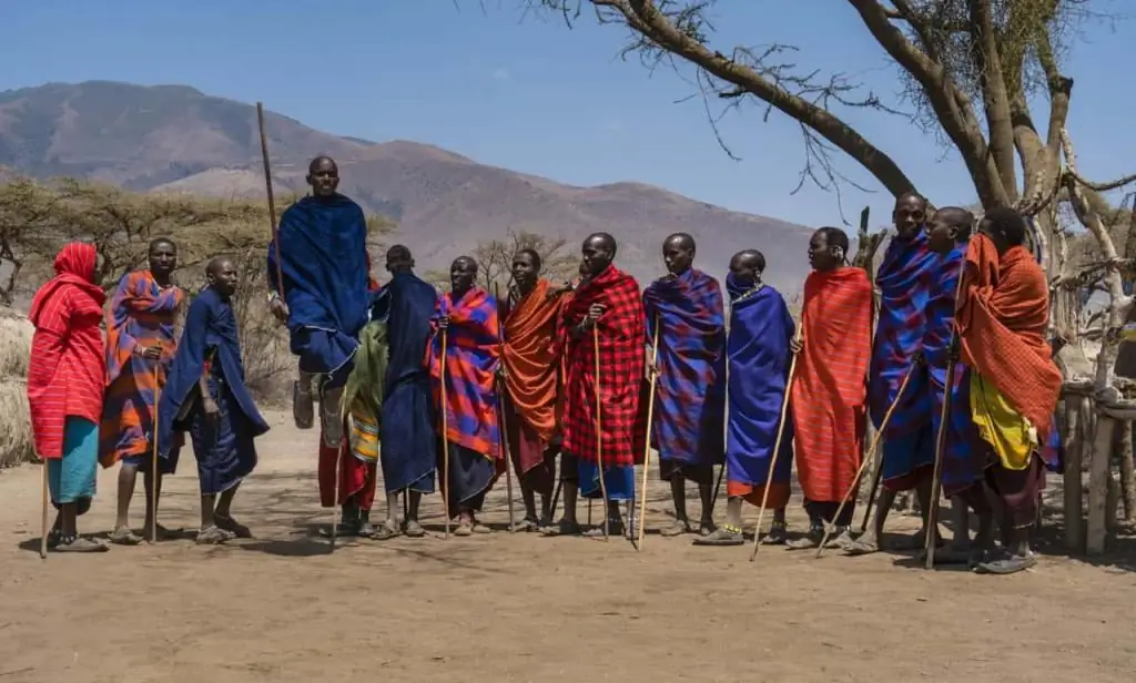 Anëtarë të fisit Maasai