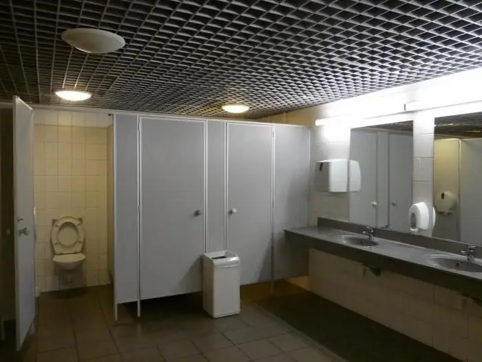 Public toilets: description, types. Public toilets in Moscow