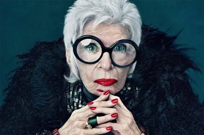 iris apfel nuotrauka