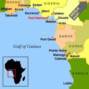 Golfo de Guinea: descripción y ubicación