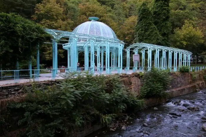 Sanatorien mit Mineralquellen