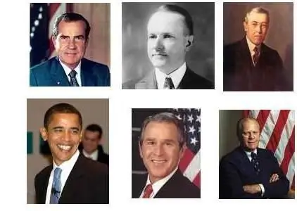 Amerikanske Presidenter Liste I Rekkef lge Med Bilde Politikk