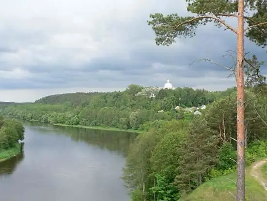 pêche sur le Neman dans la région de Grodno