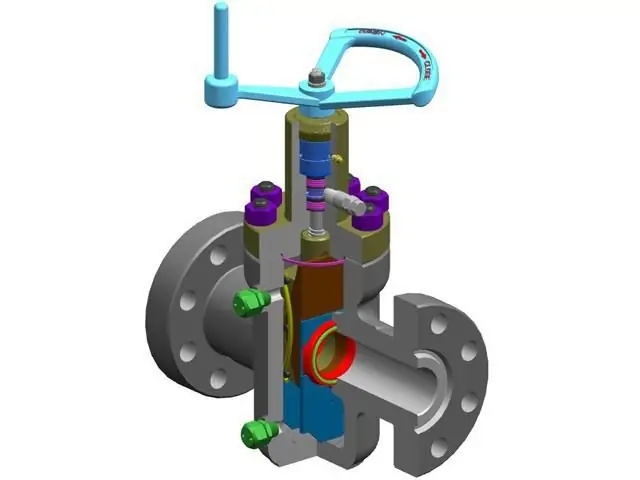 cast iron flange gate valve