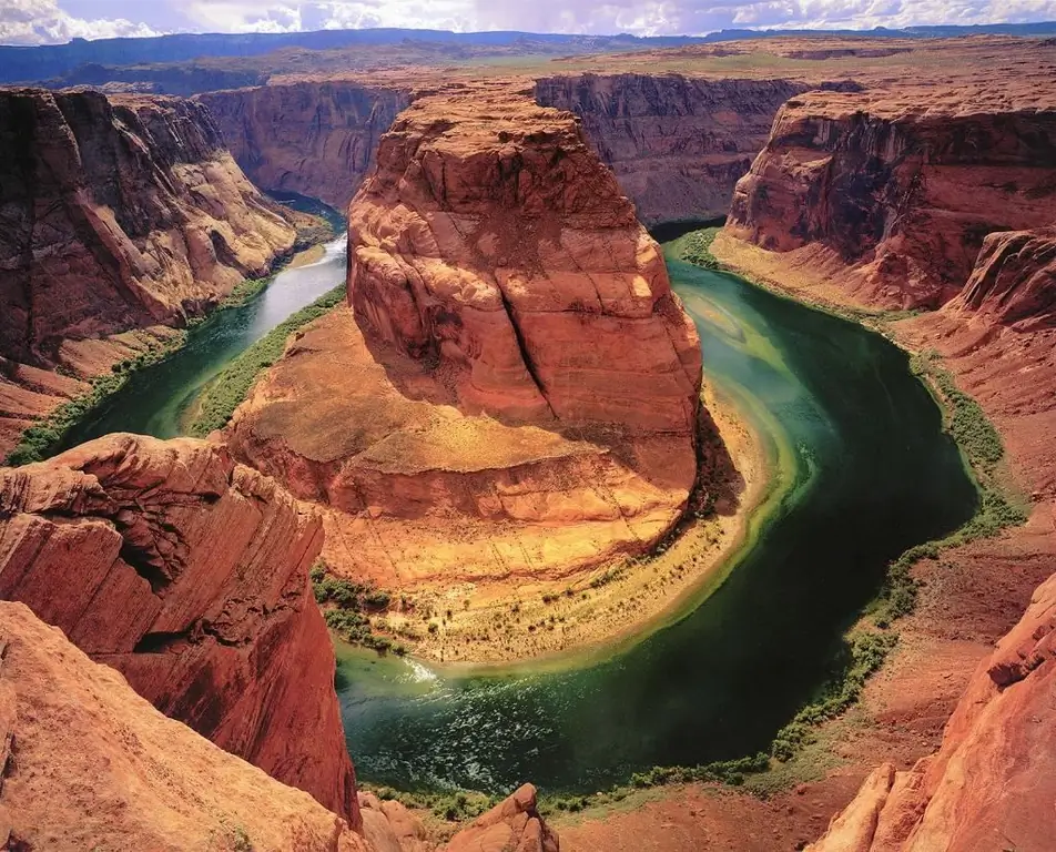 Canyon ved Colorado-floden