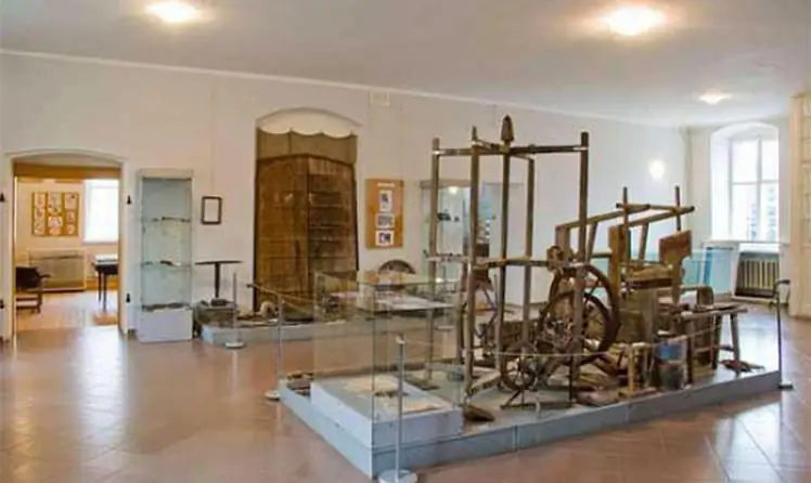 Parte dell'esposizione museale