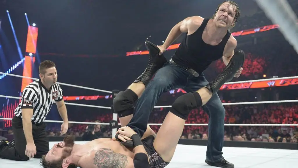 Dean Ambrose v ringu