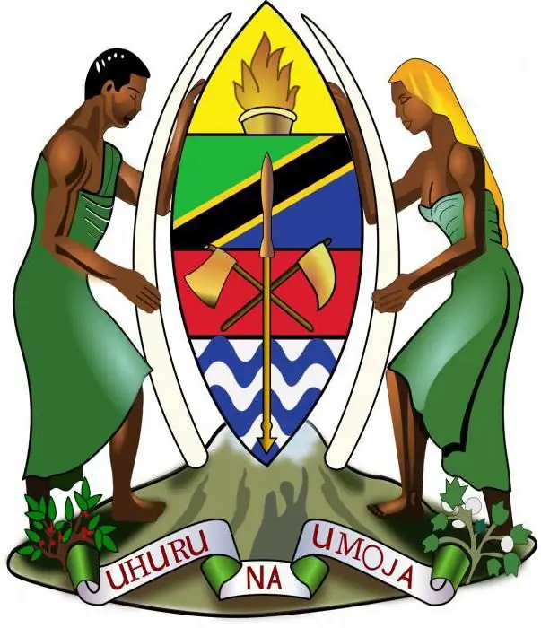 Coat of arms and flag of Tanzania: description and meaning of state symbols